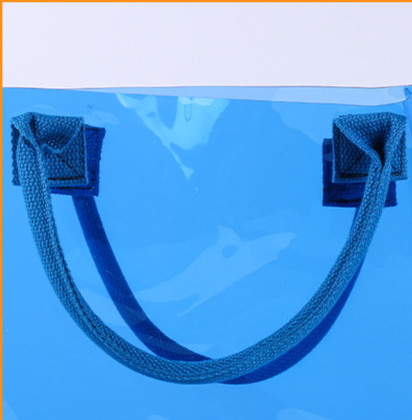Clear PVC Shoulder Tote Bag
