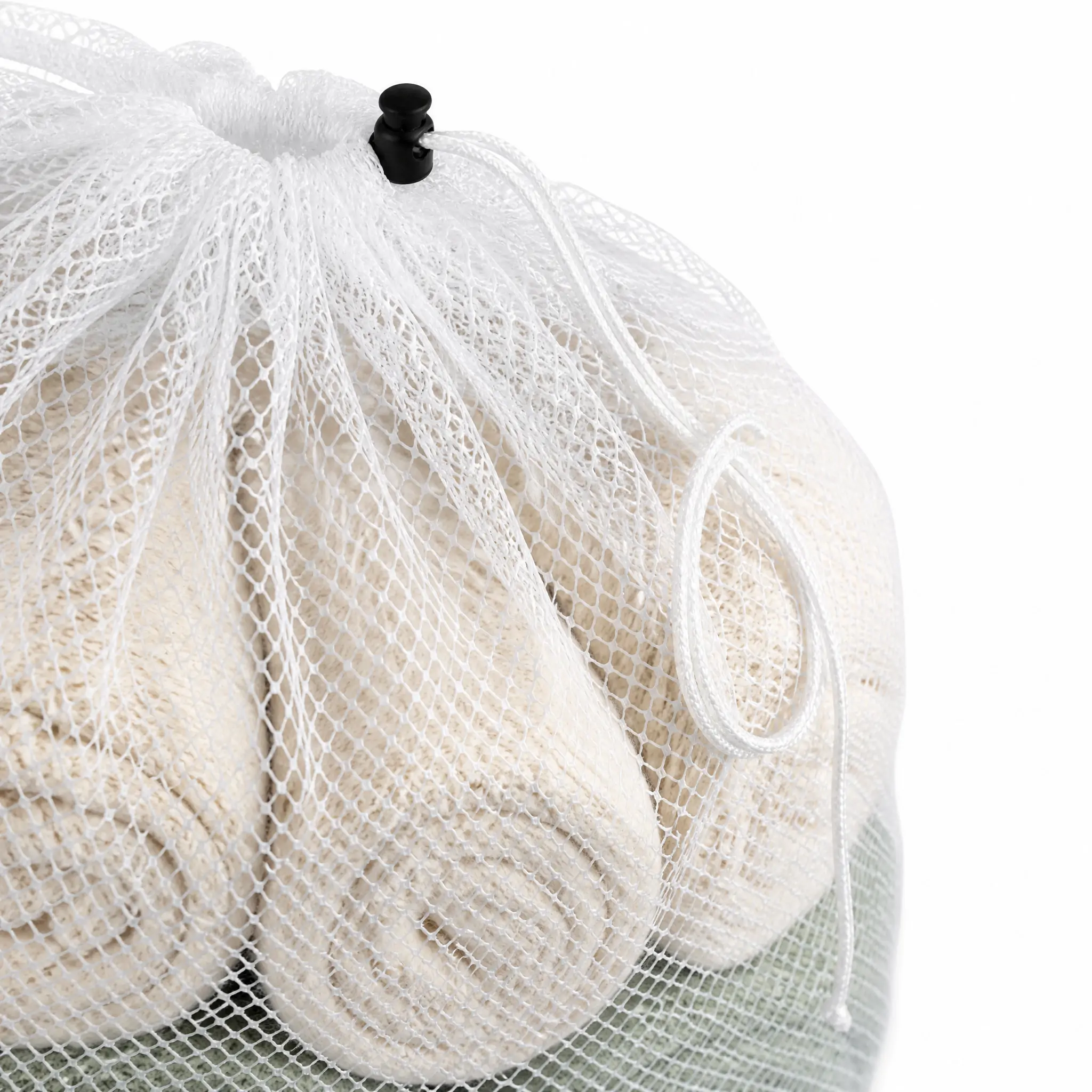 Custom Mesh Drawstring Laundry Bag - image 2