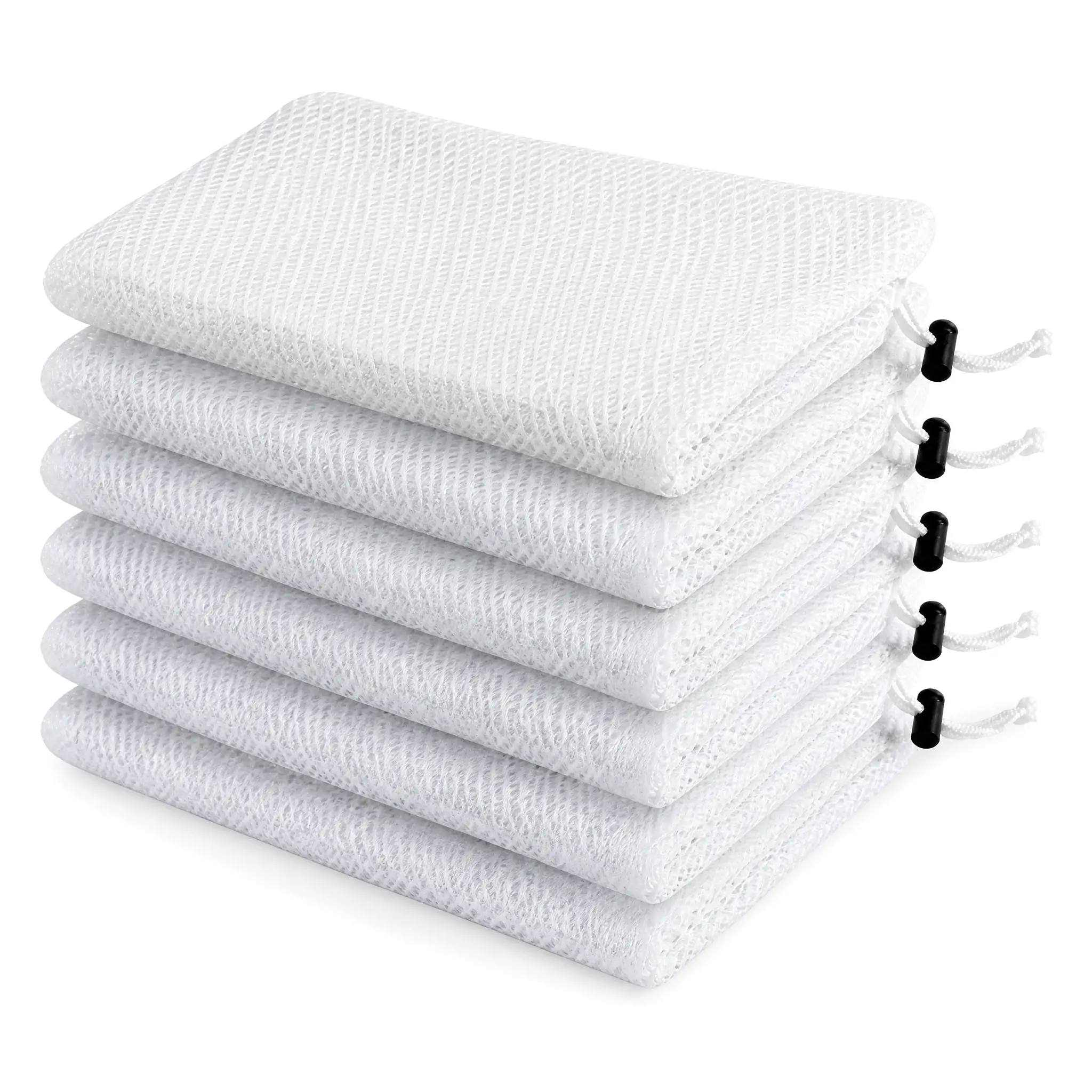 Custom Mesh Drawstring Laundry Bag - image 3