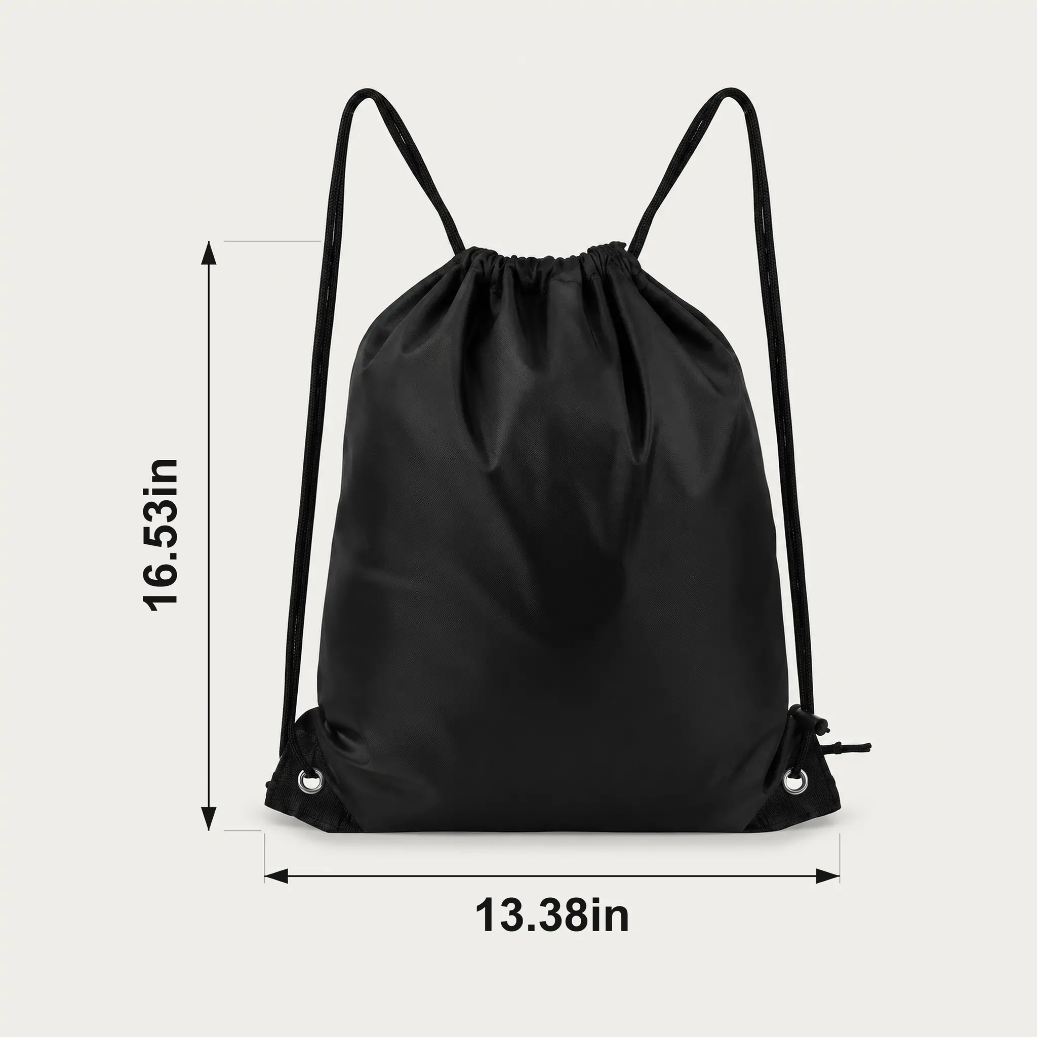 Custom Polyester Drawstring Gym Bag - image 3