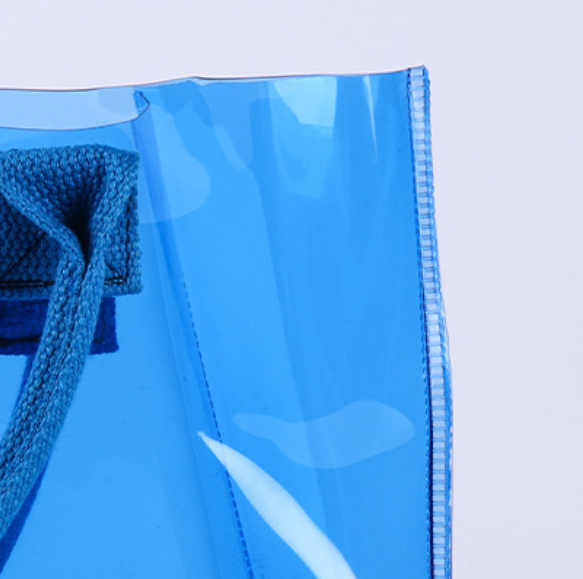 Clear PVC Shoulder Tote Bag
