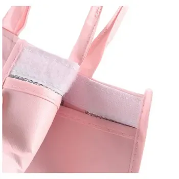 Custom Pink 600D Insulated Lunch Bag