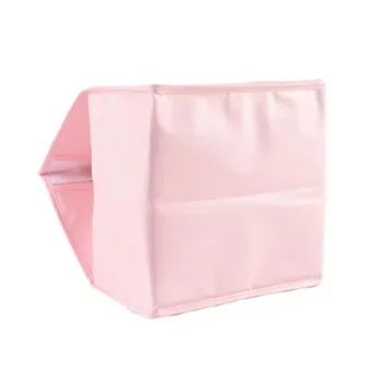 Custom Pink 600D Insulated Lunch Bag