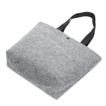 Custom Foldable 100%poly Felt Grocery Tote