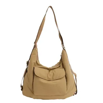 Large Nylon Shopping Handbag