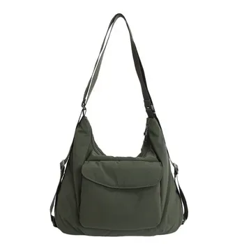 Large Nylon Shopping Handbag