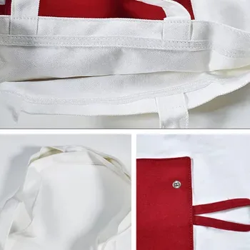 Custom Foldable Cotton Canvas Grocery Tote ZG230317