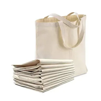 Custom Cotton Canvas Shopping Tote ZG20241113M2