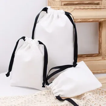 Custom Cotton Canvas Drawstring Bag