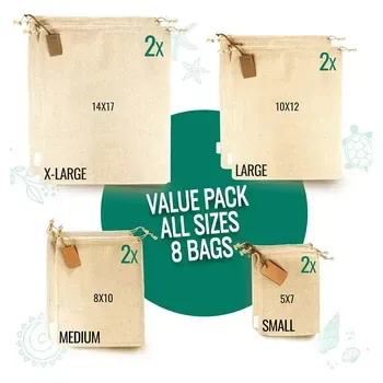Custom Cotton Drawstring Bag ZG210719