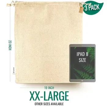 Custom Cotton Drawstring Bag ZG210719