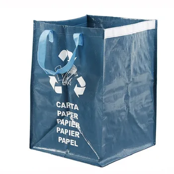 Four-Piece PP Woven Recycling Sorting Bag Set