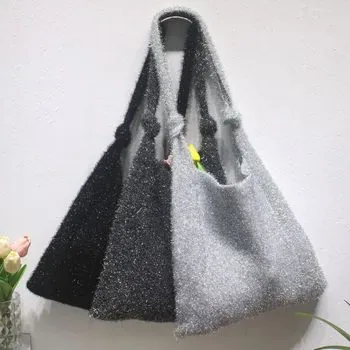 Custom Velvet Shopping Bag ZG20241220A6