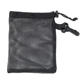 Polyester Mesh Golf Towel Drawstring Pouch