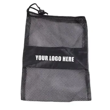 Polyester Mesh Golf Towel Drawstring Pouch