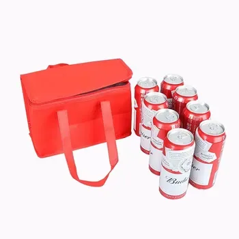 Custom Waterproof Insulated Foil-Lined Non-Woven Lunch Cooler Bag