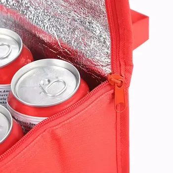 Custom Waterproof Insulated Foil-Lined Non-Woven Lunch Cooler Bag