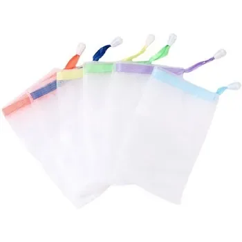 Custom Clear Mesh Silk Drawstring Bag