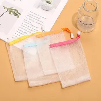 Custom Clear Mesh Silk Drawstring Bag