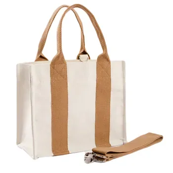 Custom Cotton Canvas Shopping Tote ZG240704