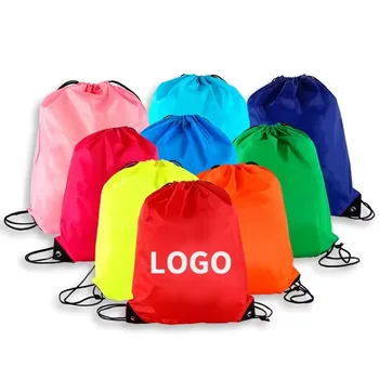 Polyester Basketball Drawstring Backpack