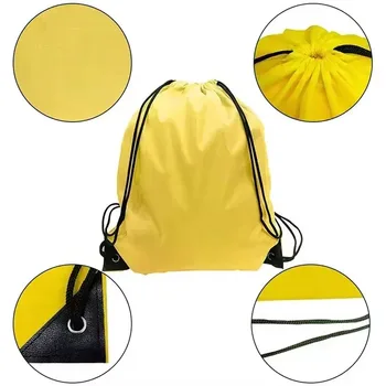 Polyester Basketball Drawstring Backpack