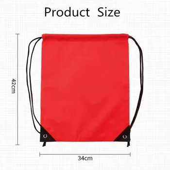 Polyester Basketball Drawstring Backpack