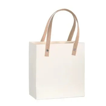 Custom Kraft paper Shopping Tote ZG20240407A10