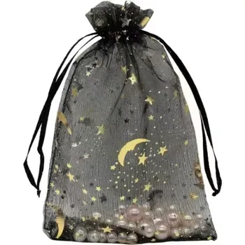 Custom Mesh Silk Drawstring Bag