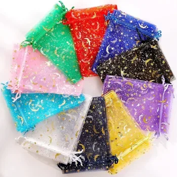 Custom Mesh Silk Drawstring Bag