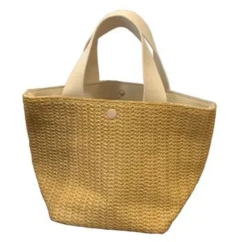 Custom Straw Beach Tote