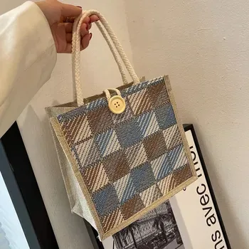 Custom Jute Shopping Bag