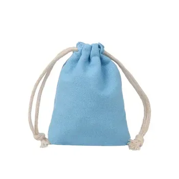 Custom 8oz Cotton Canvas Drawstring Gift Bag