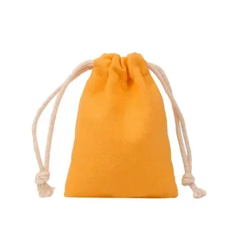 Custom 8oz Cotton Canvas Drawstring Gift Bag