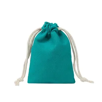 Custom 8oz Cotton Canvas Drawstring Gift Bag