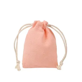 Custom 8oz Cotton Canvas Drawstring Gift Bag