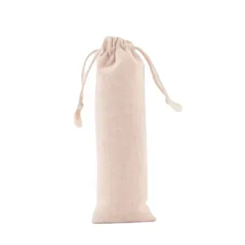 Cotton Linen Tableware Drawstring Storage Bag