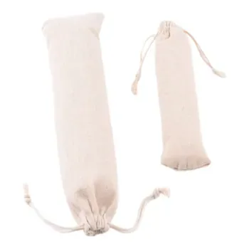 Cotton Linen Tableware Drawstring Storage Bag