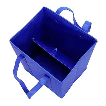 Non-Woven Tote with Reinforced Folding Base