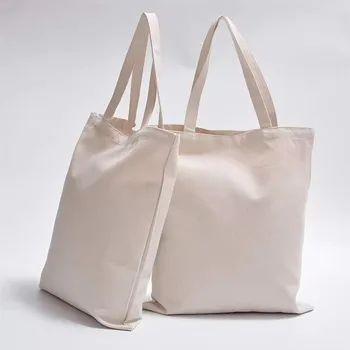 Heavy-Duty Canvas Grocery Tote with Inner Pocket