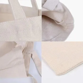 Heavy-Duty Canvas Grocery Tote with Inner Pocket