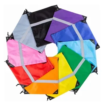 Custom Waterproof Foldable Polyester Drawstring Bag