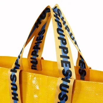 Custom Laminated PP Woven Grocery Tote