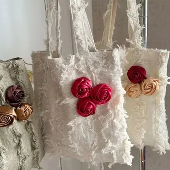 Custom Linen Crossbody Bag