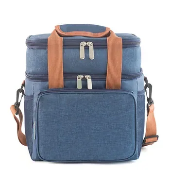 Custom Waterproof 600D Lunch Cooler Bag ZG20240407A2