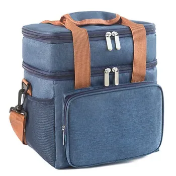 Custom Waterproof 600D Lunch Cooler Bag ZG20240407A2