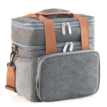Custom Waterproof 600D Lunch Cooler Bag ZG20240407A2