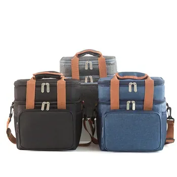 Custom Waterproof 600D Lunch Cooler Bag ZG20240407A2