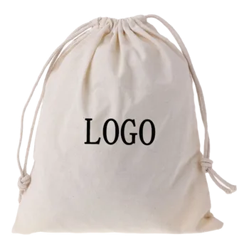 Cotton Canvas Drawstring Dust Bag
