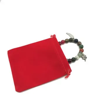Custom velvet Drawstring Gift Bag 20230307c28